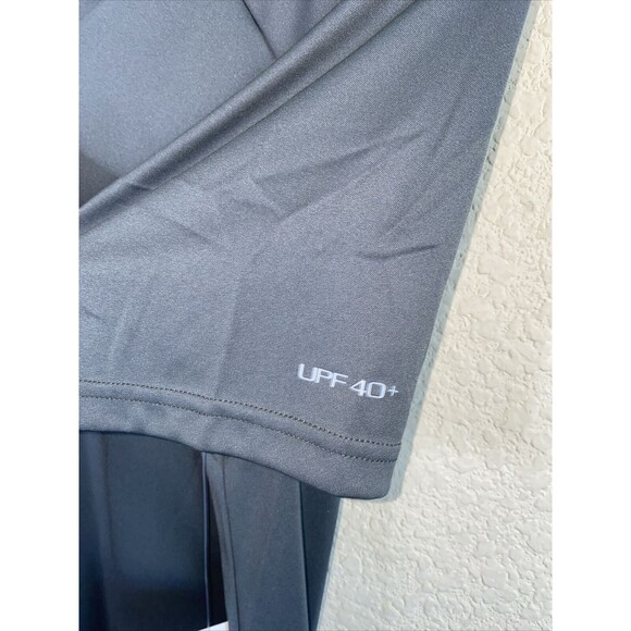 Nike Swim Shirt UPF40 Men Hydroguard Activewear Dri Fit S Gray rash guard - Picture 3 of 8